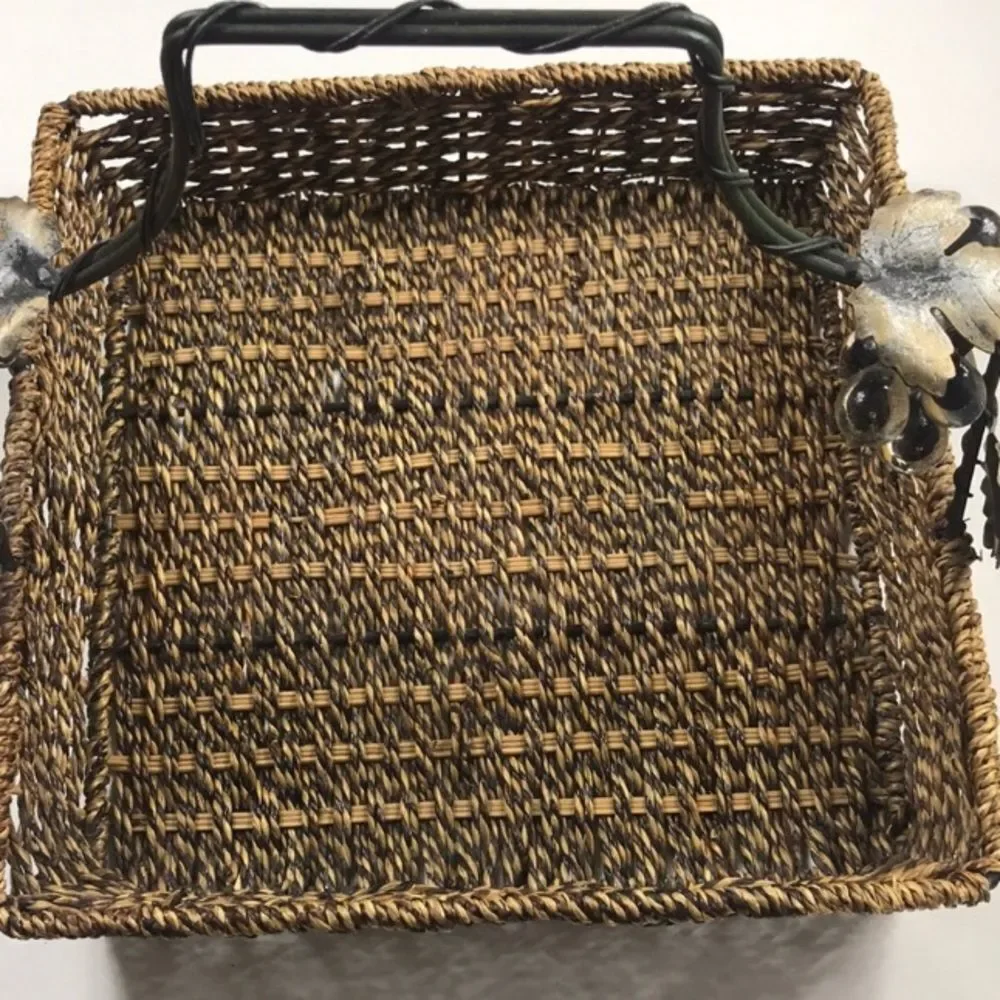 VTG,SQUARE HOME BASKET